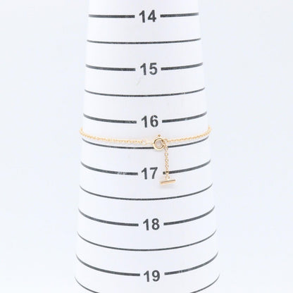 Tiffany & Co Bracelet T Smile Diamond 16.5 cm 18k Pink Gold — view 8