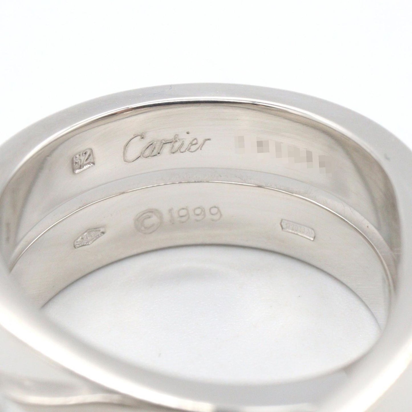 Cartier Ring Paris 18k White Gold — view 4