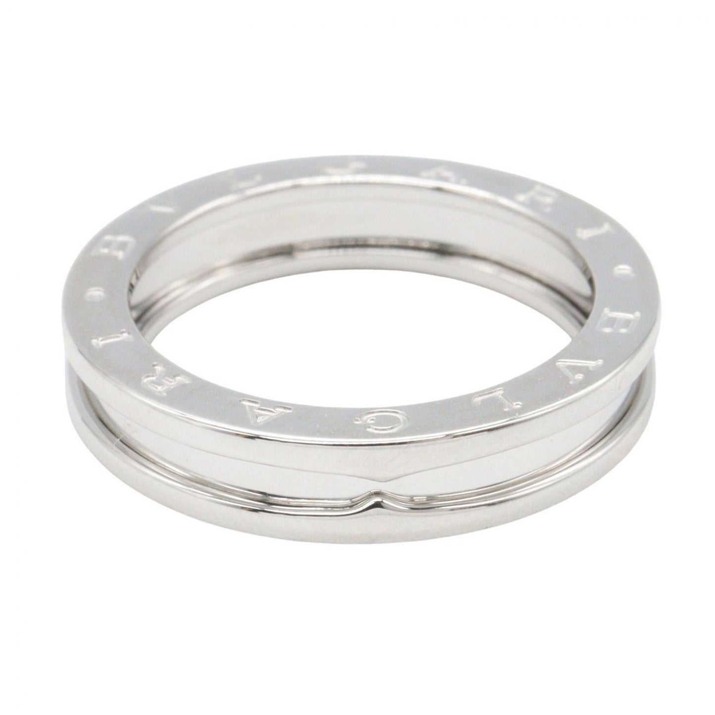 Bvlgari Ring B-zero One Band 18k White Gold — view 2