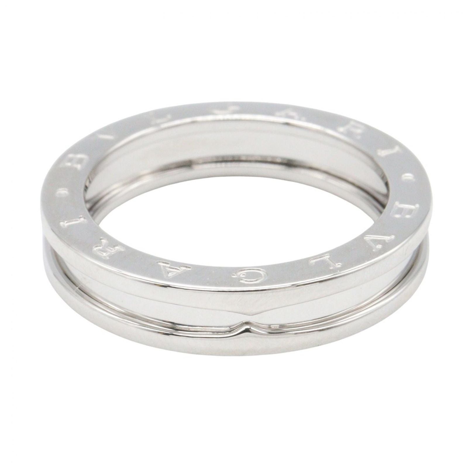Bvlgari Ring B-zero One Band 18k White Gold — view 2