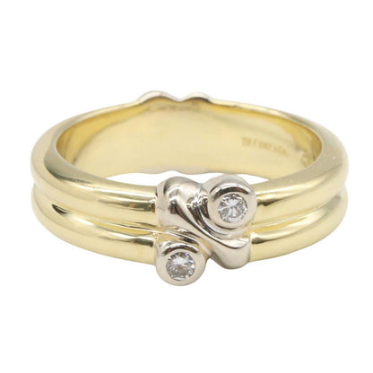 Tiffany & Co Ring Signature Diamond 18k White Gold — view 2