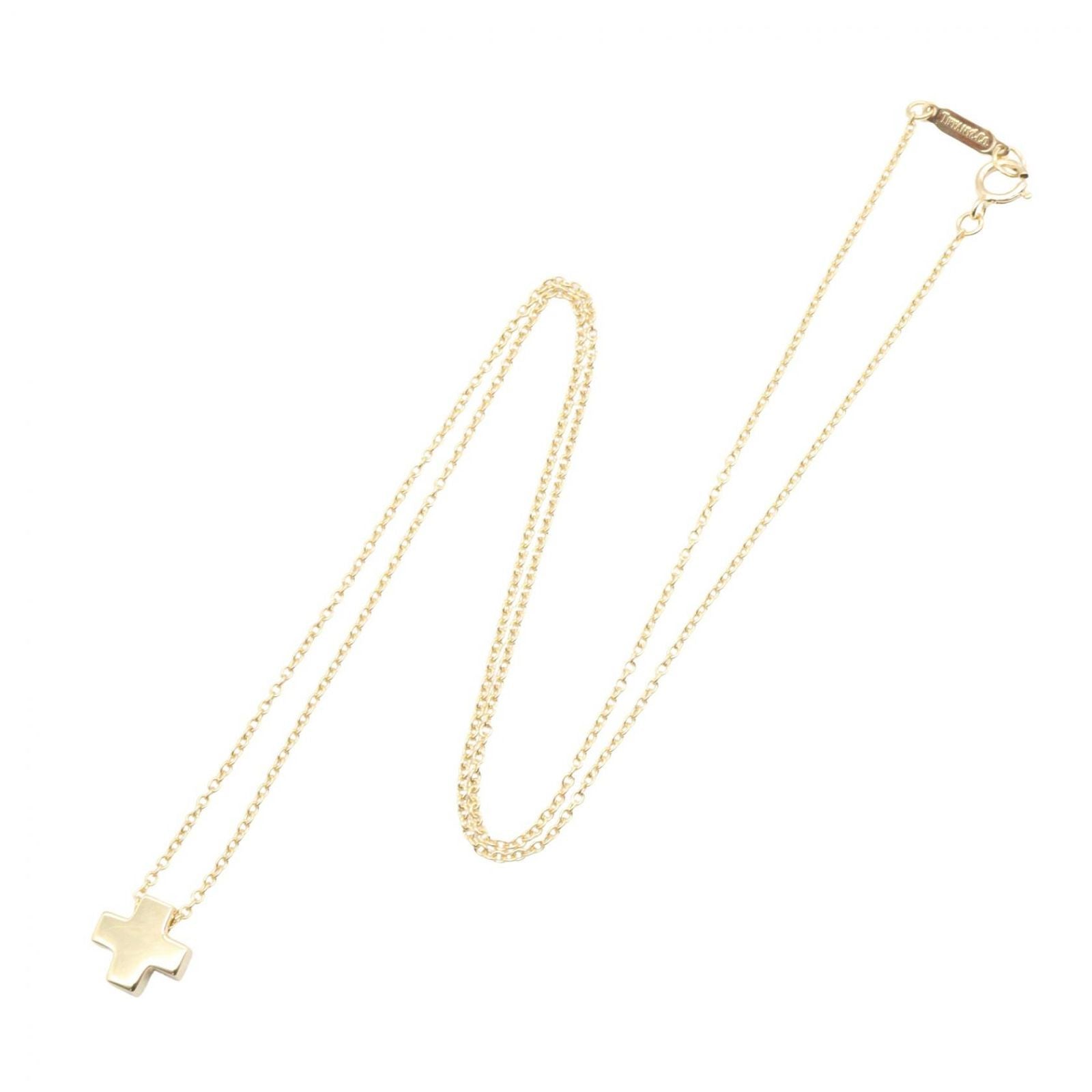 Tiffany & Co Necklace Roman Cross 40.5 cm 18k — view 2