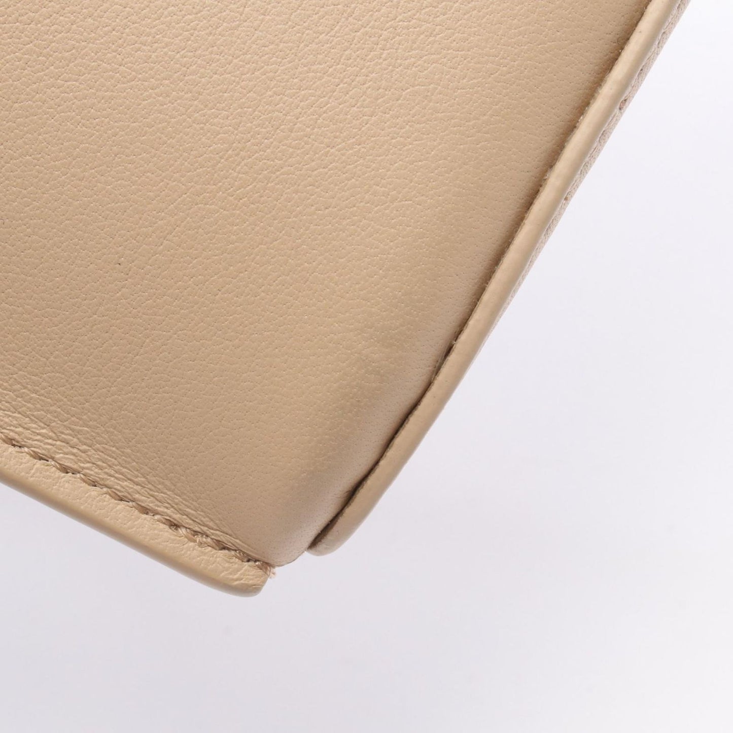 Loewe Shoulder Bag Dice Pocket Beige Leather — view 7