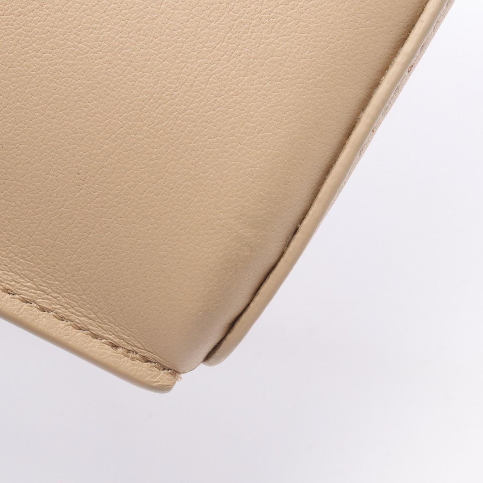 Loewe Shoulder Bag Dice Pocket Beige Leather — view 7