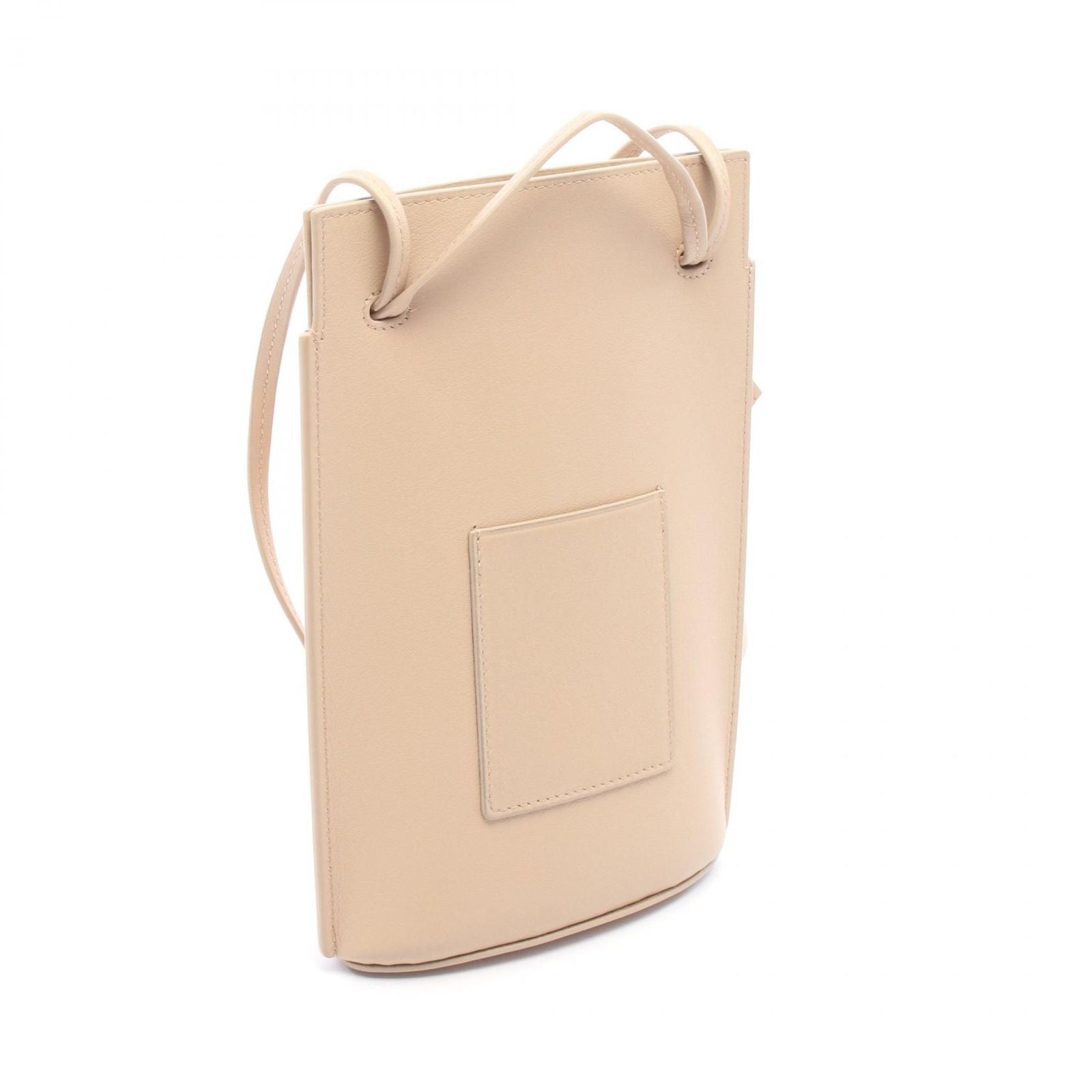 Loewe Shoulder Bag Dice Pocket Beige Leather — view 2