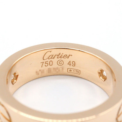 Cartier Ring Love 18k Pink Gold Diamond — view 4