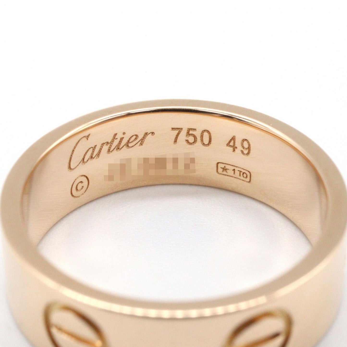 Cartier Ring Love 18k Pink Gold — view 3