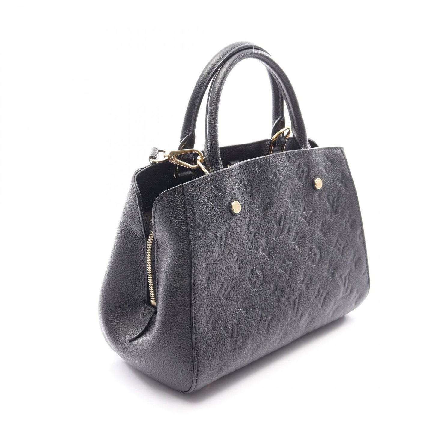 Louis Vuitton Handbag Montaigne BB 2-Way Noir Leather Montigne BB — view 2
