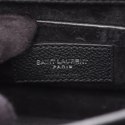 Saint Laurent Paris Shoulder Bag Sunset Black Leather — view 4