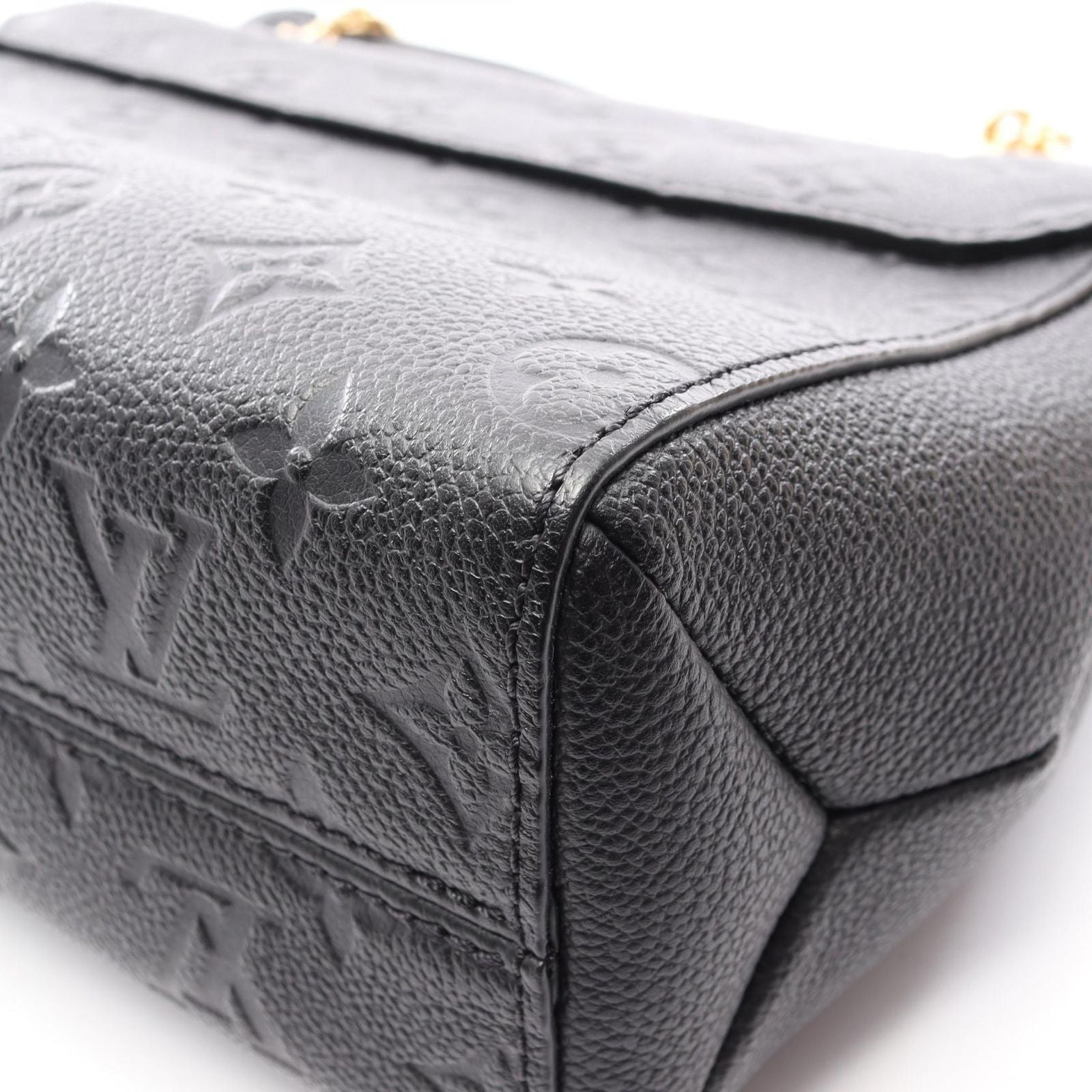 Louis Vuitton Shoulder Bag Vavin PM Noir Leather — view 7