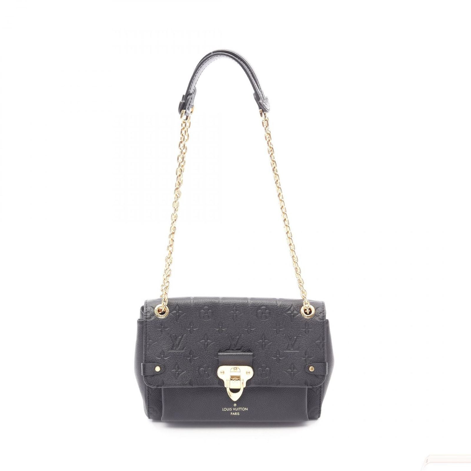 Louis Vuitton Shoulder Bag Vavin PM Noir Leather