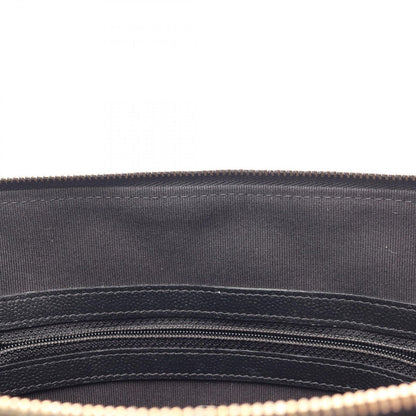 Chanel Clutch Quilted Black Caviar Leather — view 7