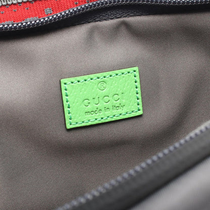 Gucci Waist Bag GG Red Gray Nylon Interlocking — view 4