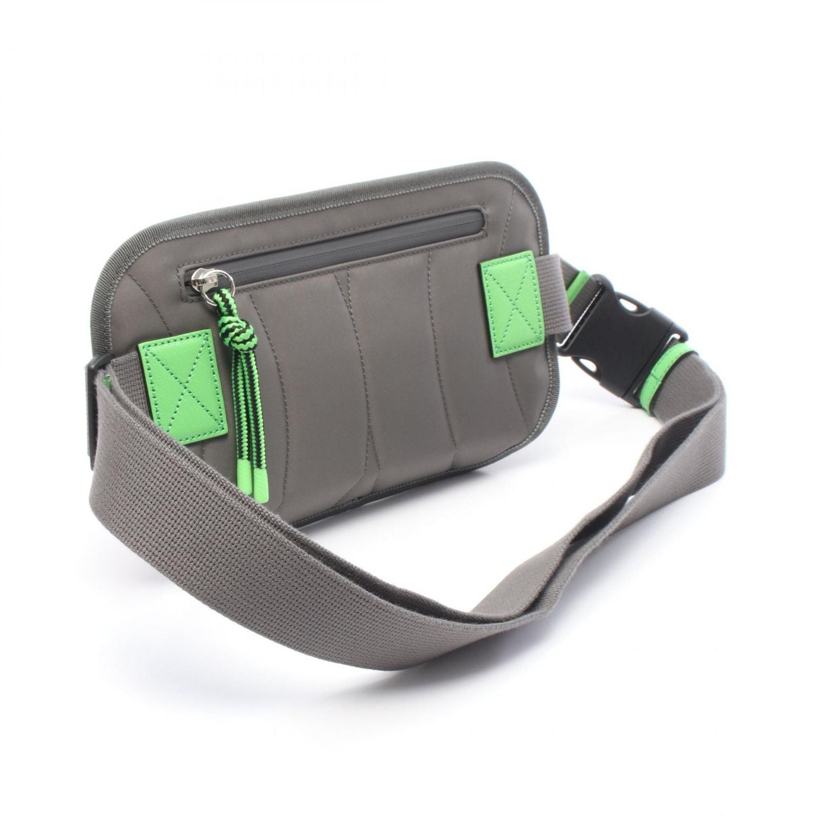 Gucci Waist Bag GG Red Gray Nylon Interlocking — view 2