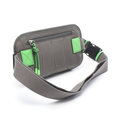 Gucci Waist Bag GG Red Gray Nylon Interlocking — view 2