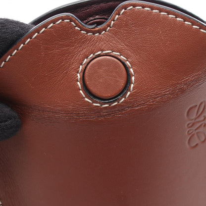 Loewe Shoulder Bag Gate Pocket Brown Leather — view 8