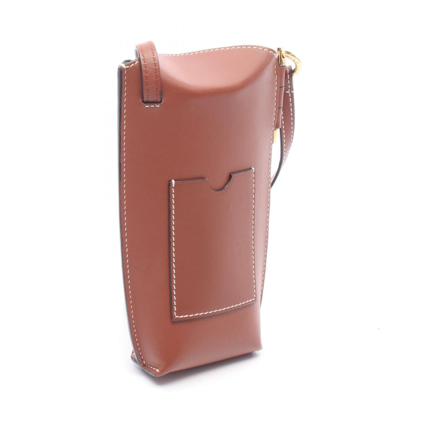 Loewe Shoulder Bag Gate Pocket Brown Leather — view 2
