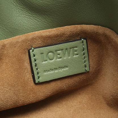Loewe Clutch Flamenco Nano 2-Way Green Leather — view 4