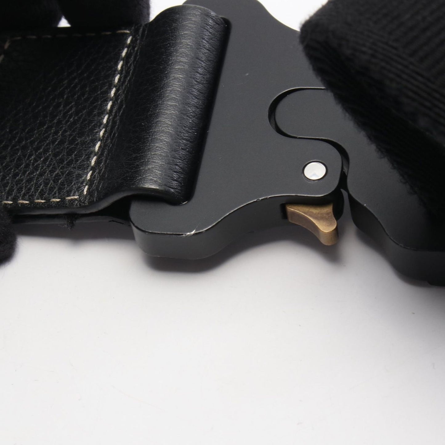 Dior Waist Bag Kaws Saddle Black Leather — view 8