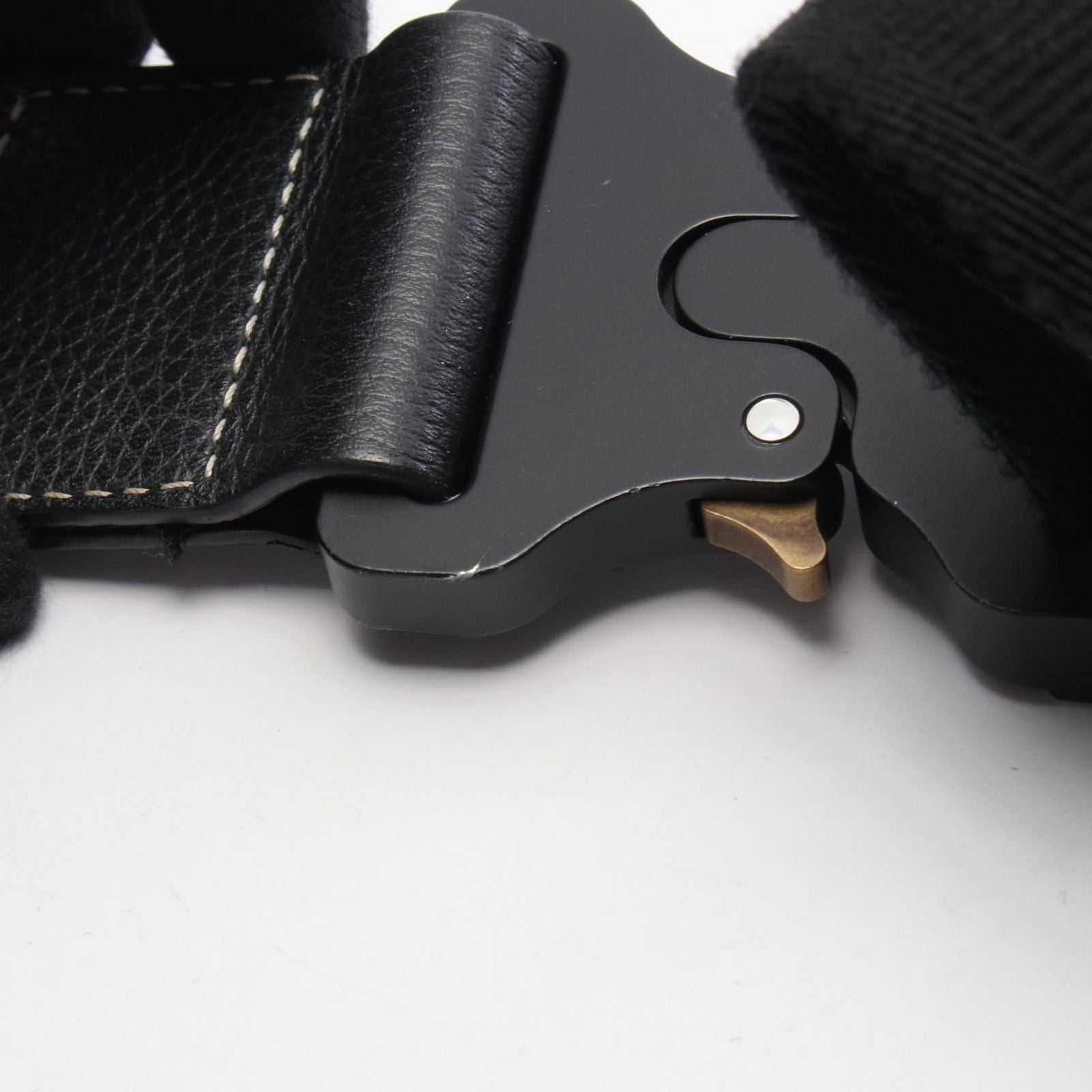 Dior Waist Bag Kaws Saddle Black Leather — view 8
