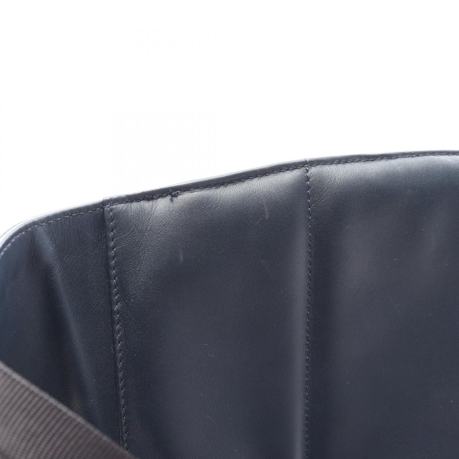 Bottega Veneta Waist Bag Intrecciato Navy Leather — view 8