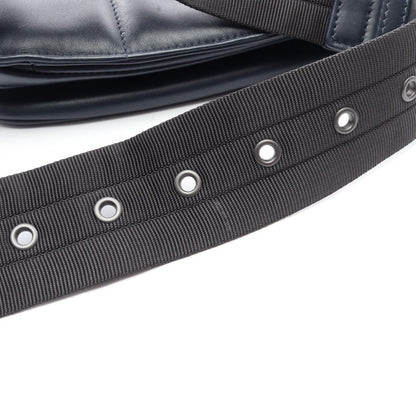 Bottega Veneta Waist Bag Intrecciato Navy Leather — view 9