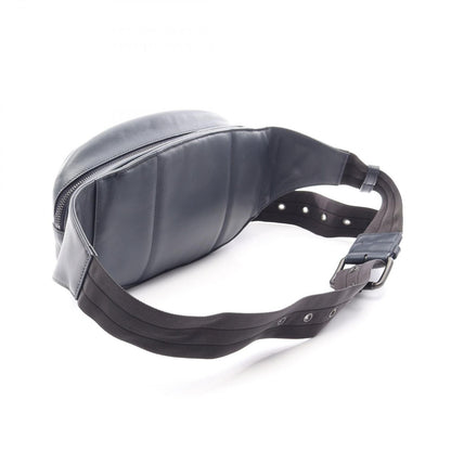 Bottega Veneta Waist Bag Intrecciato Navy Leather — view 2