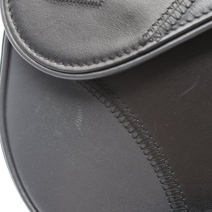 Dior Waist Bag Black Navy Leather — view 5