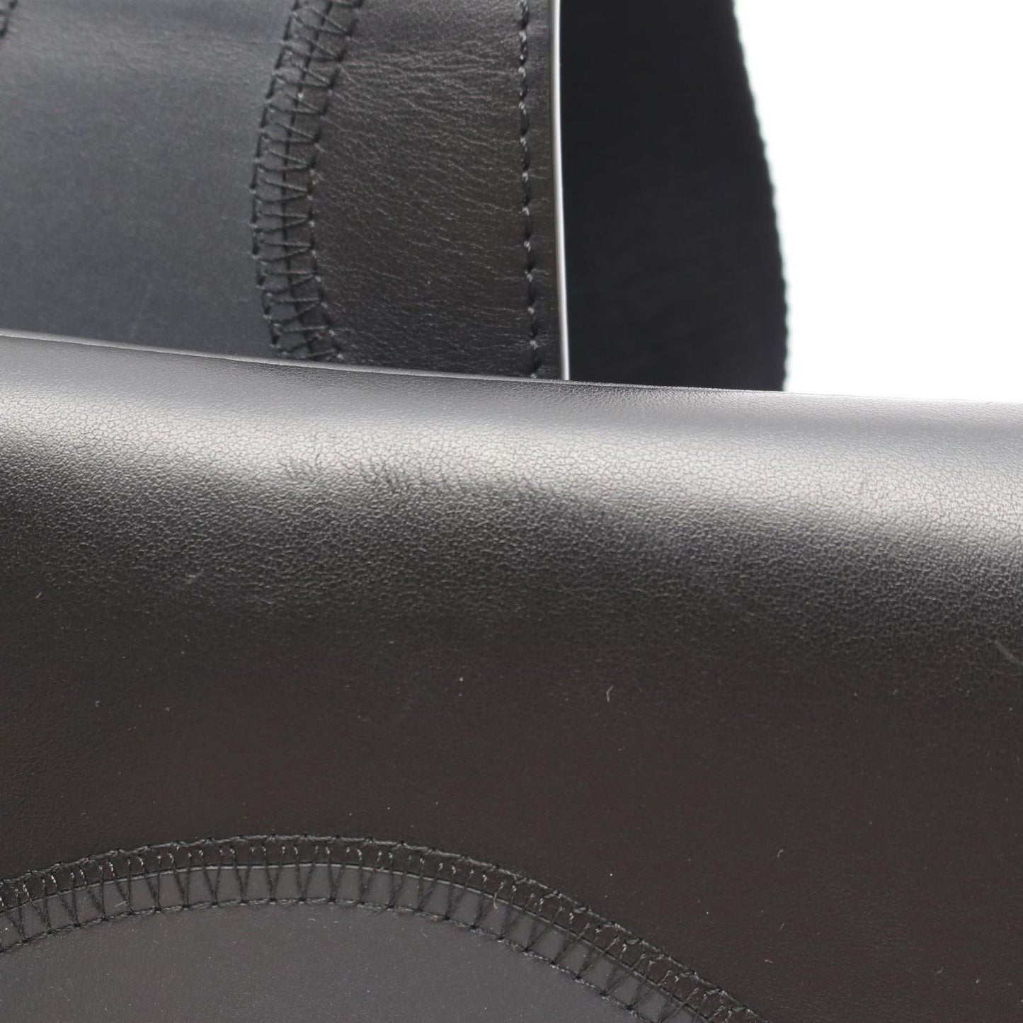 Dior Waist Bag Black Navy Leather — view 7