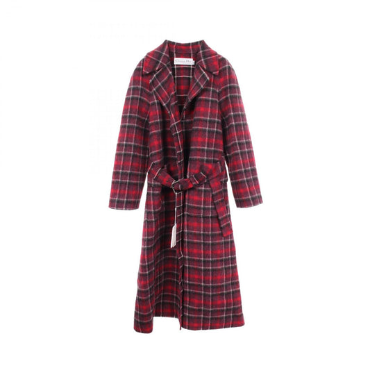 Dior Checkered Wool Coat