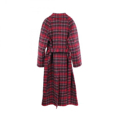 Dior Checkered Wool Coat — view 2