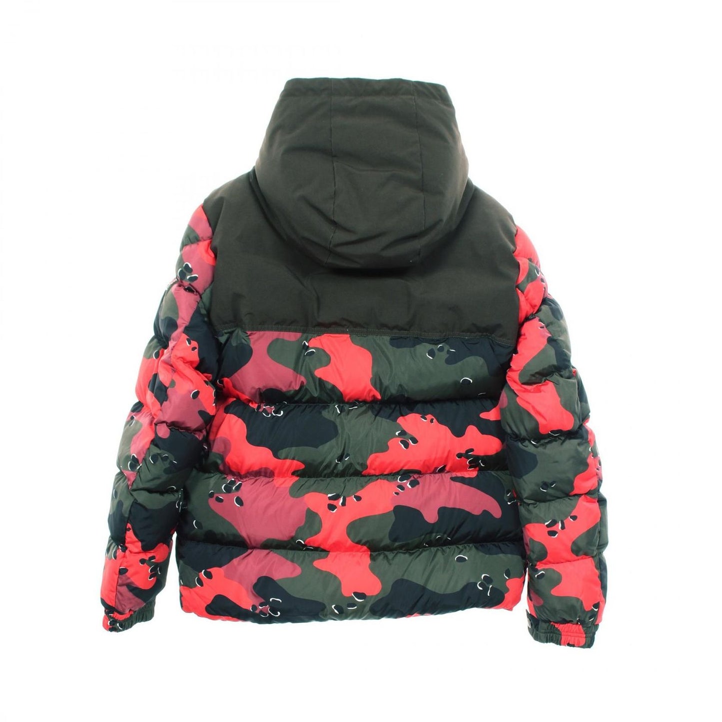 Moncler Down Jacket Eymeric Hooded Black Orange Nylon Emeric — view 2