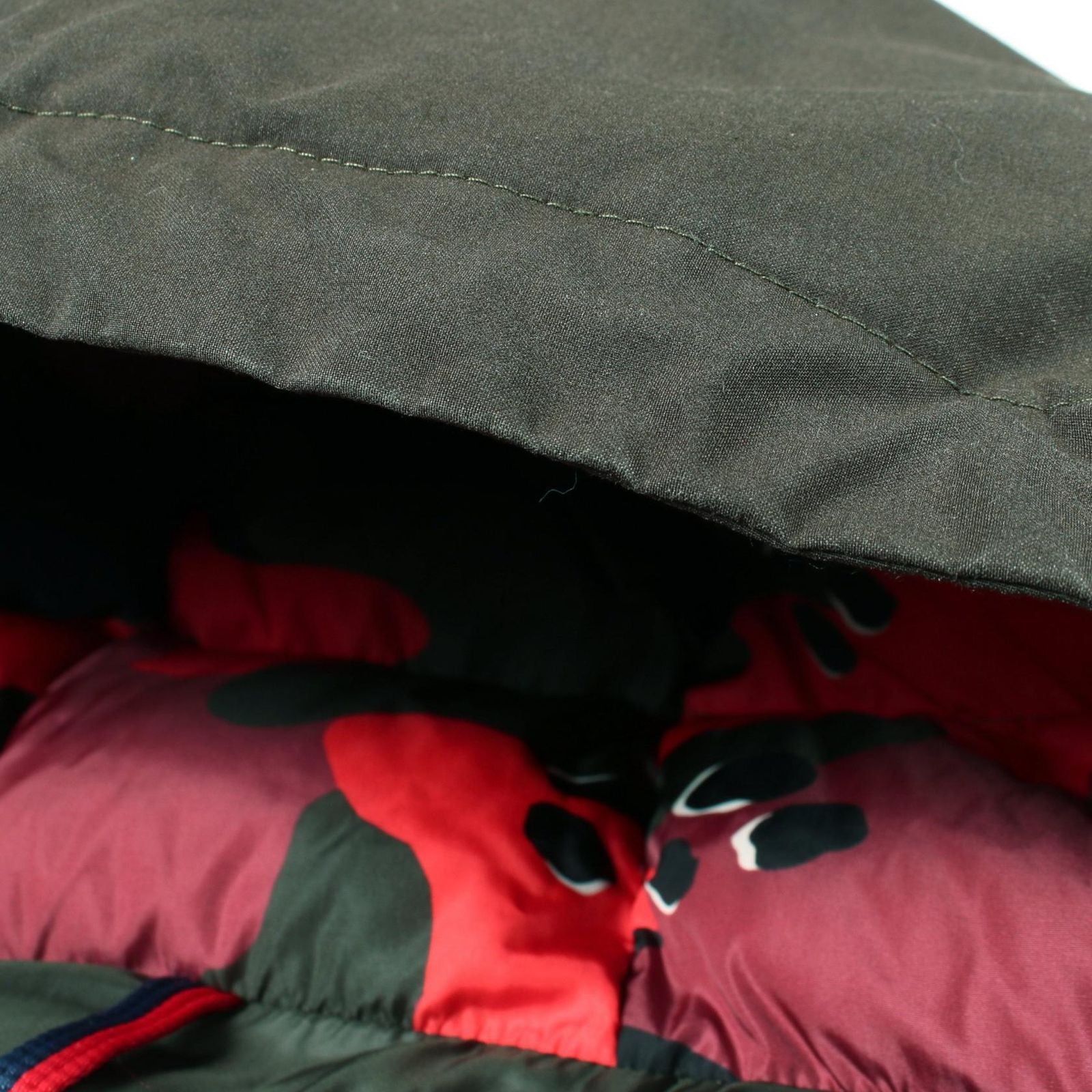 Moncler Down Jacket Eymeric Hooded Black Orange Nylon Emeric — view 7