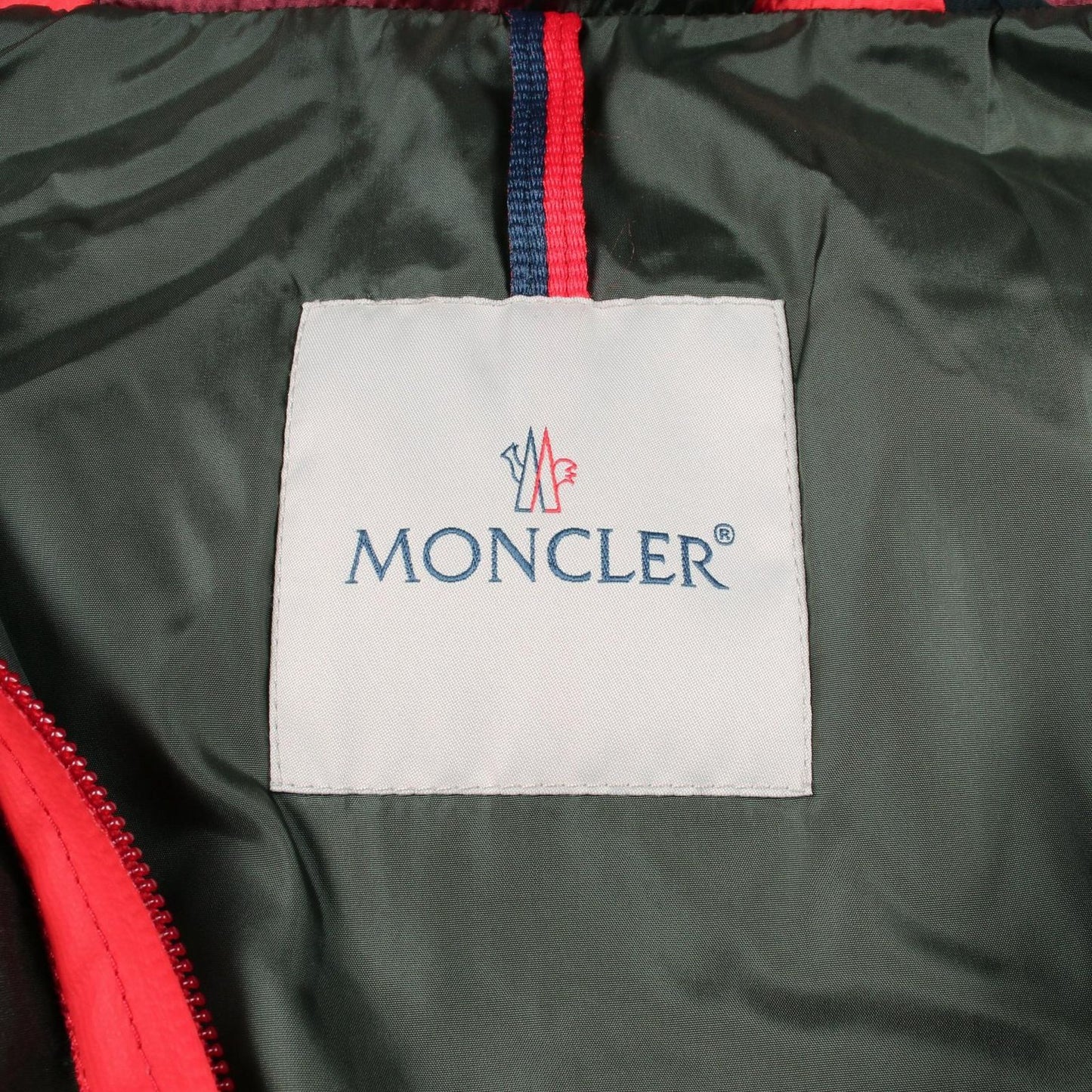 Moncler Down Jacket Eymeric Hooded Black Orange Nylon Emeric — view 3
