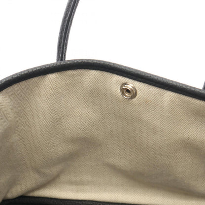 Hermes Tote Garden Party TPM Black Leather — view 6