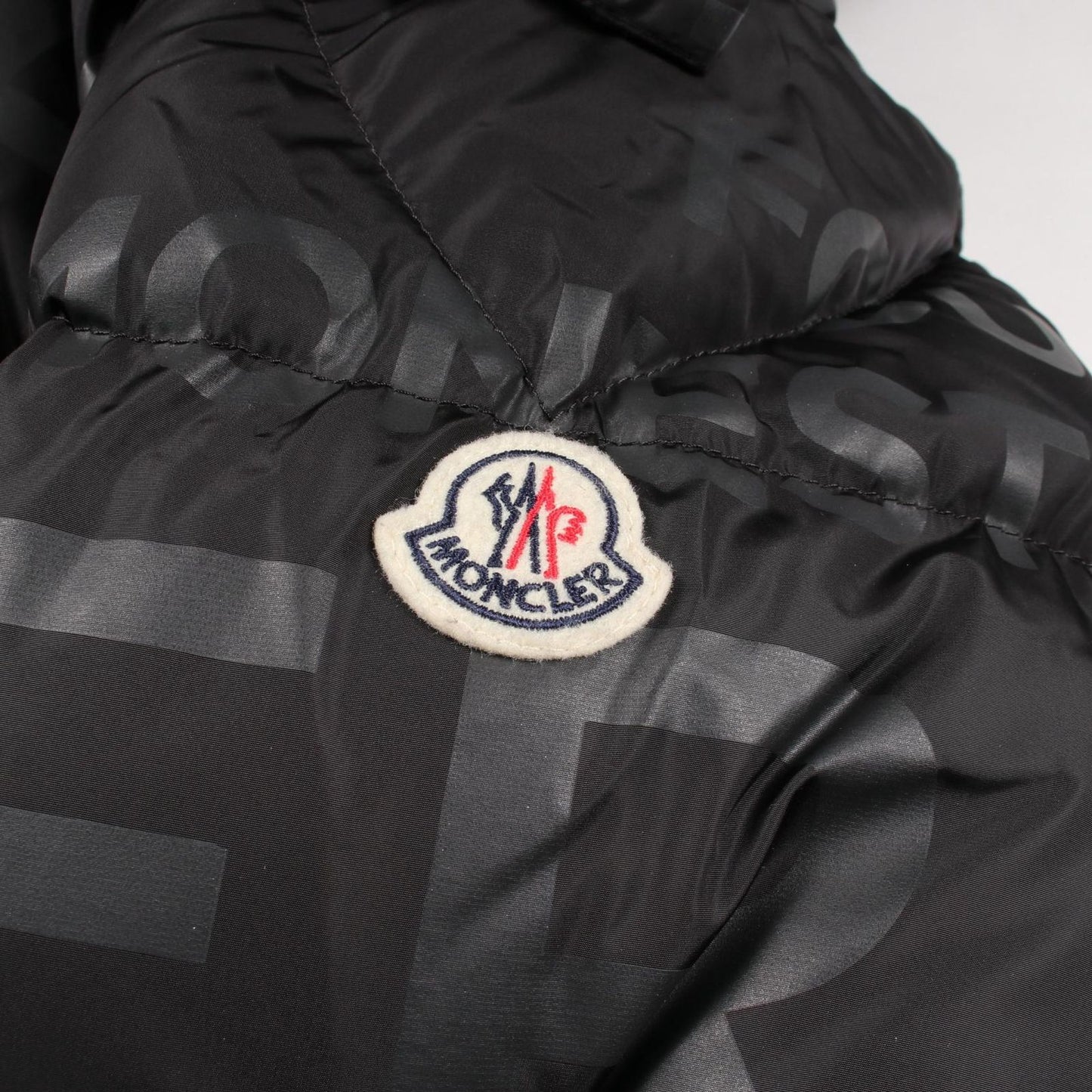 Moncler Down Jacket Tarentaise Black Nylon — view 5