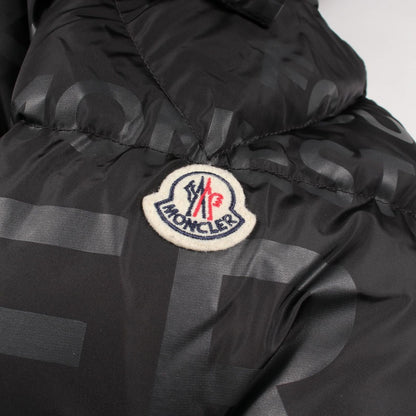 Moncler Down Jacket Tarentaise Black Nylon — view 5