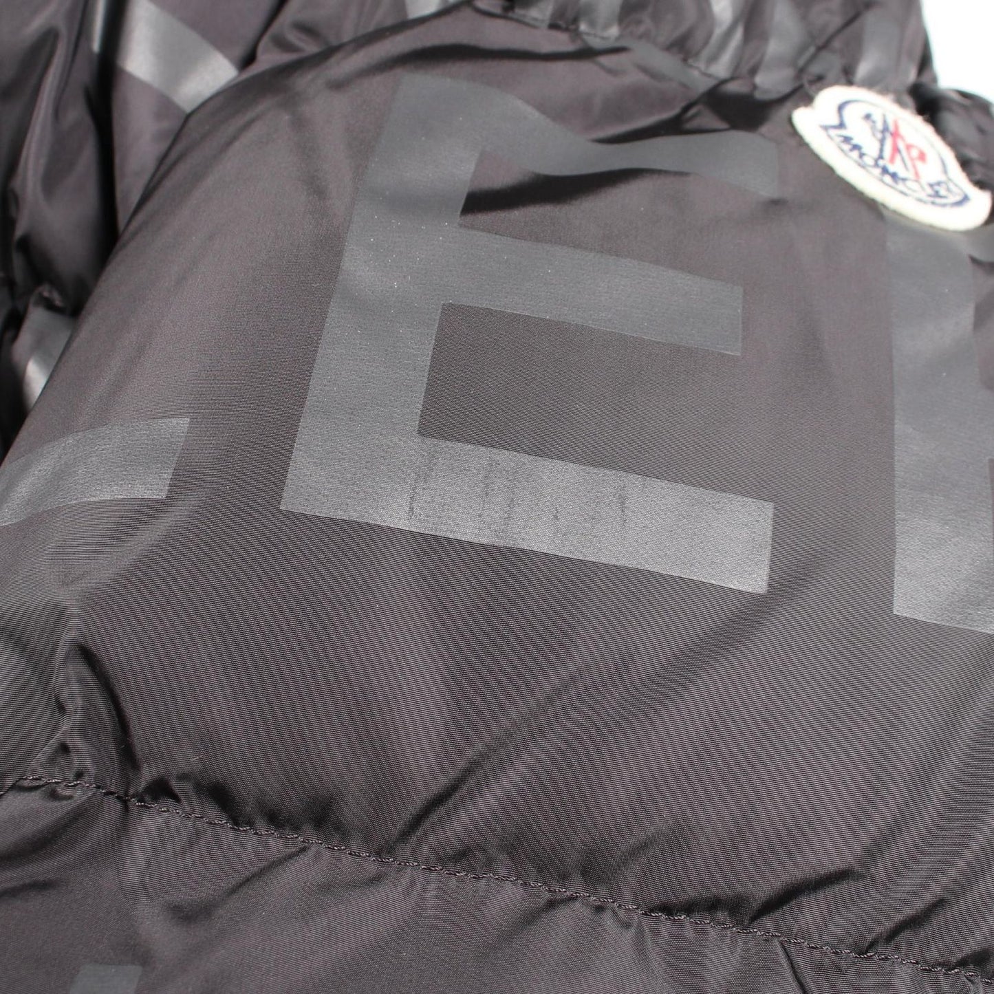 Moncler Down Jacket Tarentaise Black Nylon — view 9