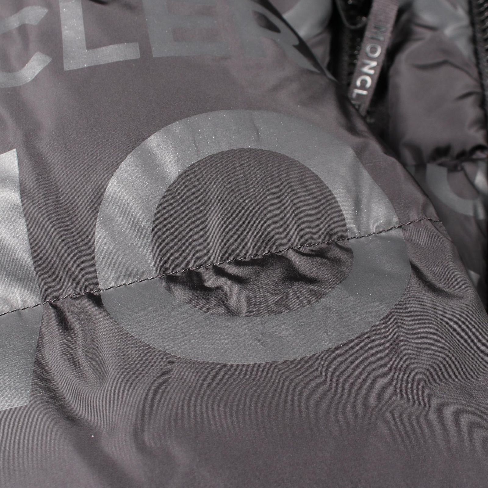 Moncler Down Jacket Tarentaise Black Nylon — view 8
