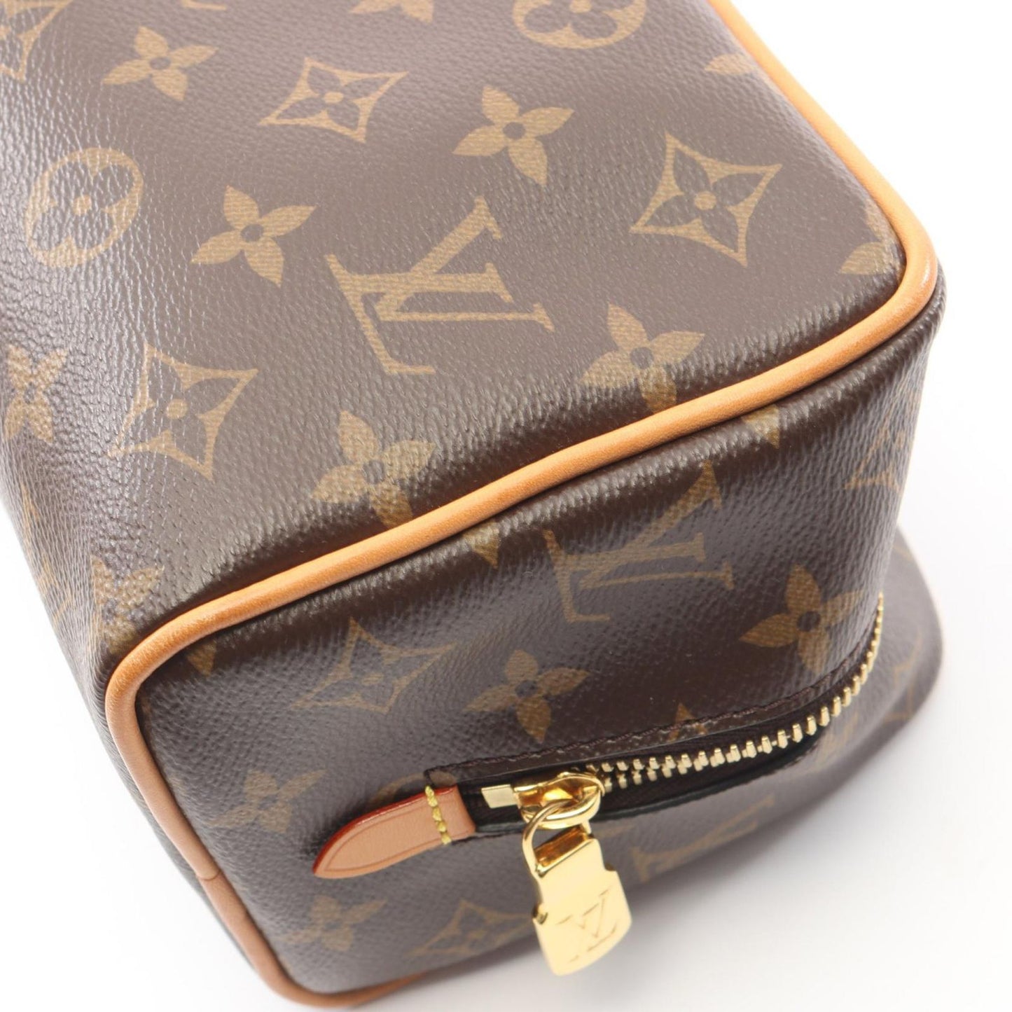 Louis Vuitton Clutch Locker Dopp Kit Canvas Leather — view 8
