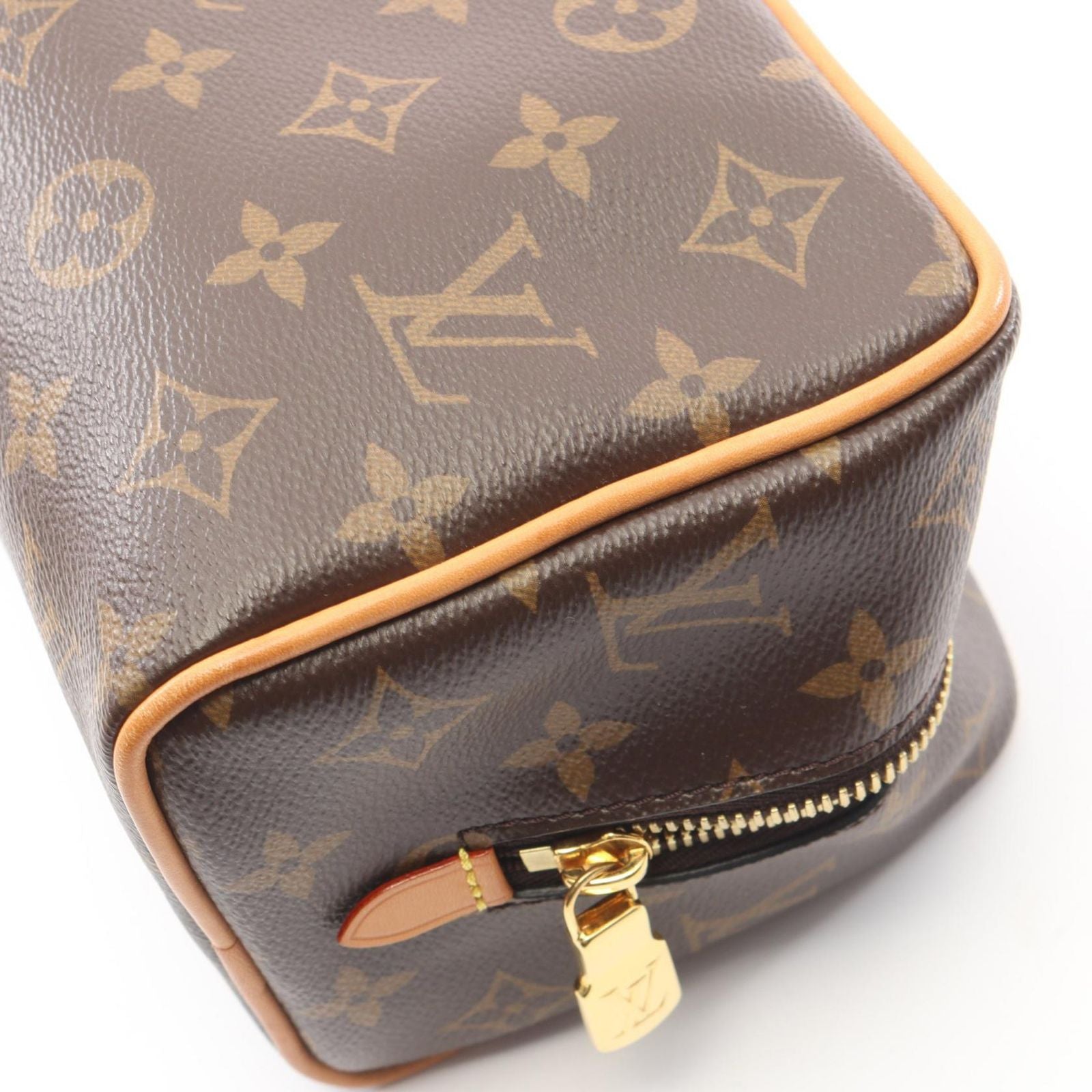 Louis Vuitton Clutch Locker Dopp Kit Canvas Leather — view 8