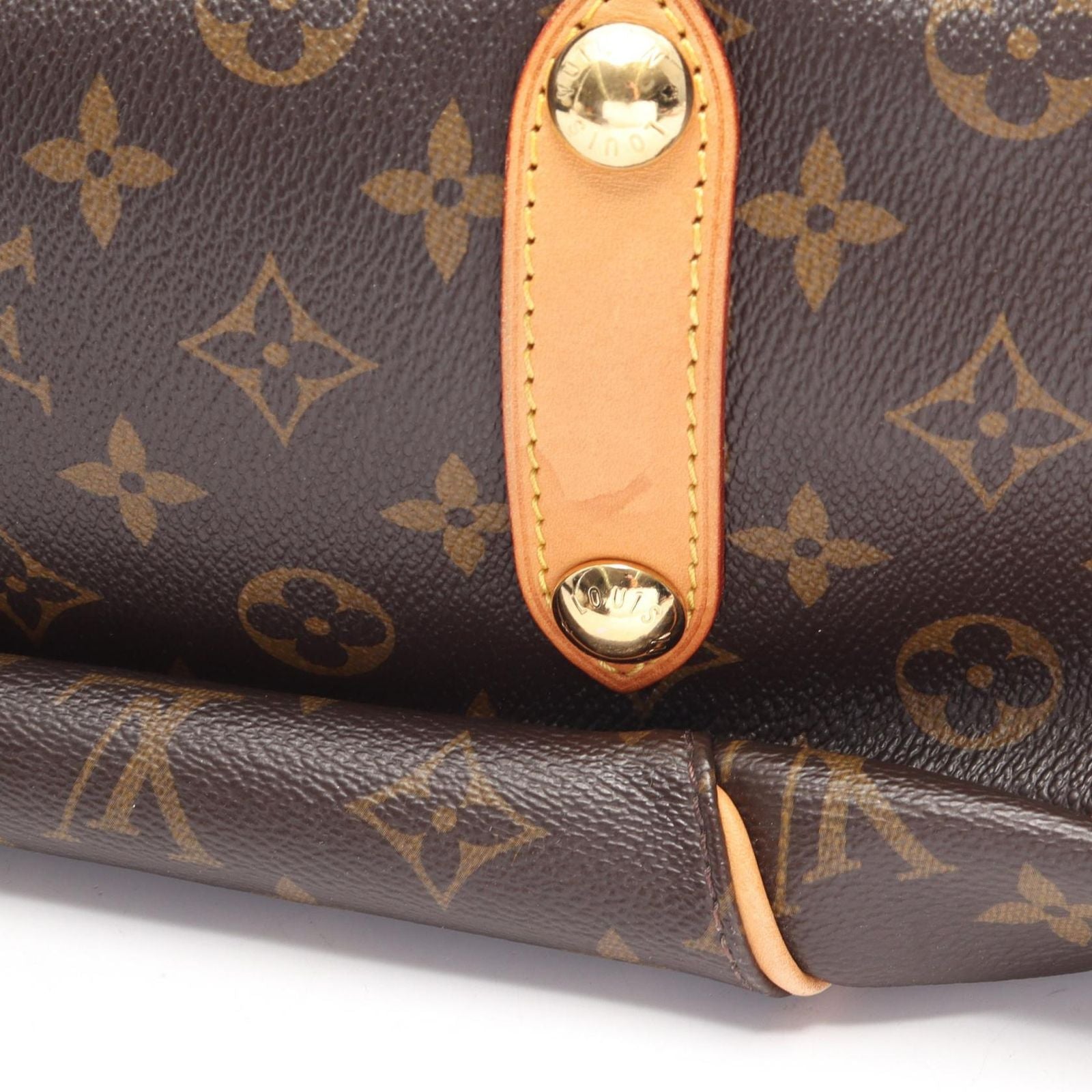 Louis Vuitton Shoulder Bag Galleria PM Canvas Leather — view 6