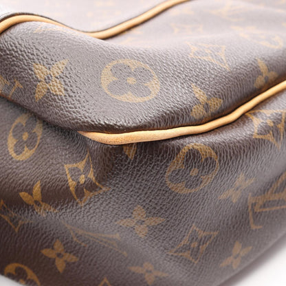 Louis Vuitton Shoulder Bag Galleria PM Canvas Leather — view 9