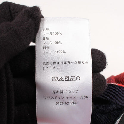 Dior Skirt Check Wool — view 4