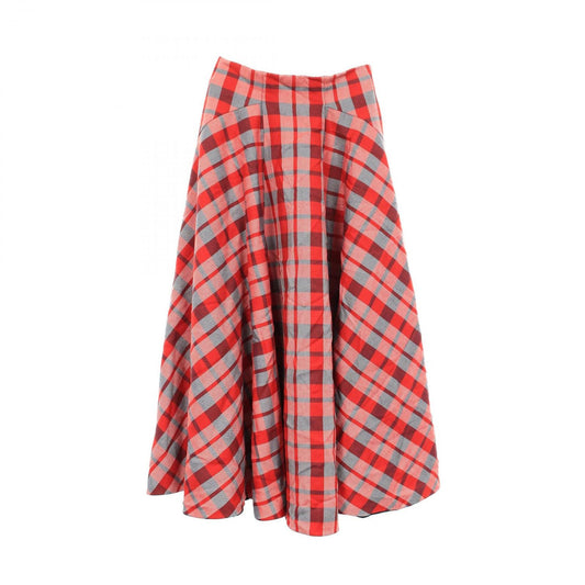 Dior Skirt Check Wool
