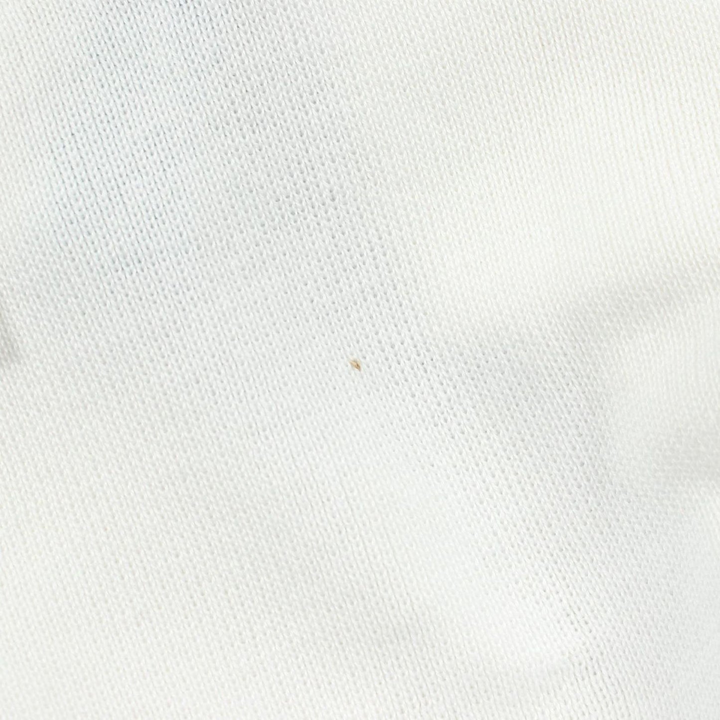 Chanel Knit CC Logo Short Sleeve Cotton Sweater — view 6