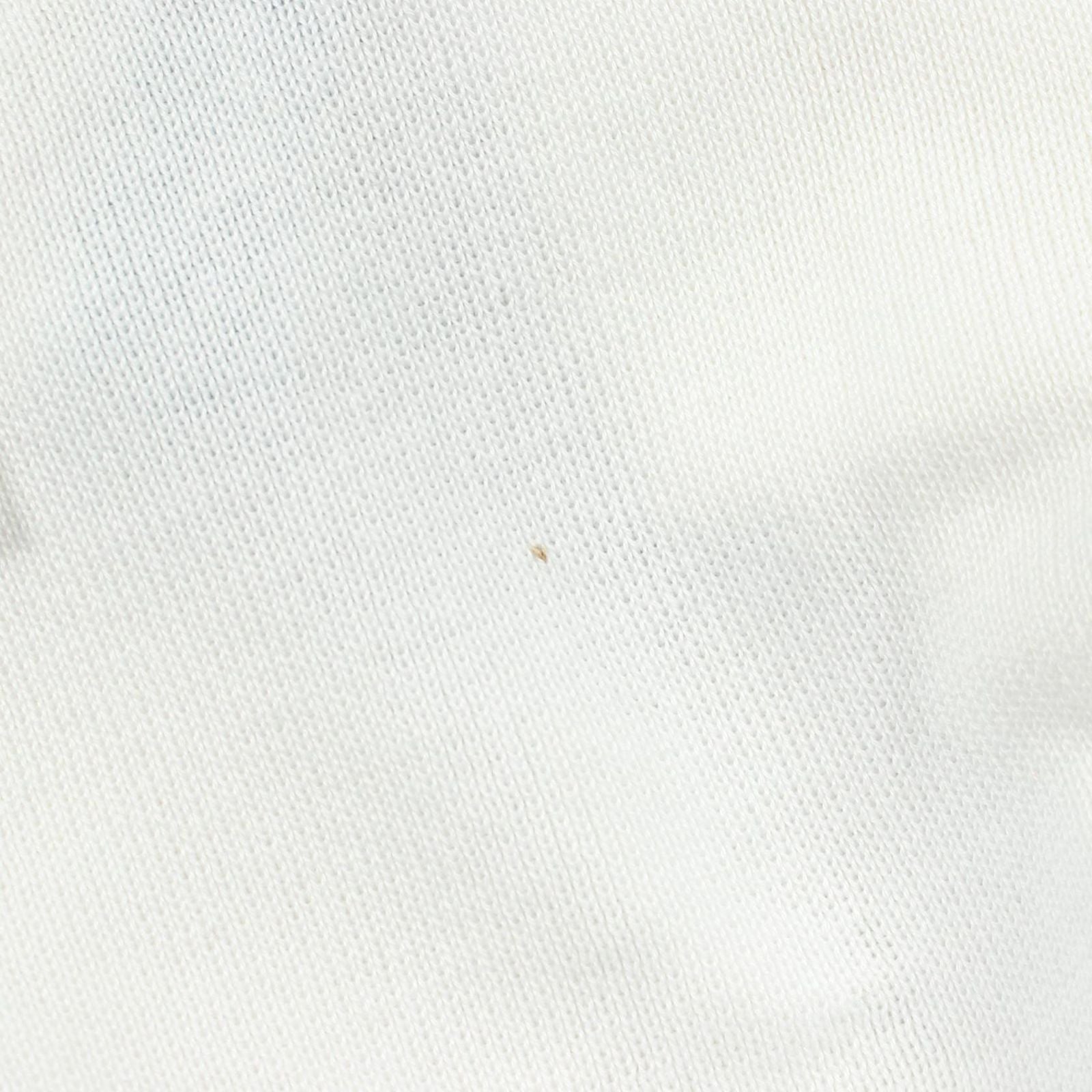 Chanel Knit CC Logo Short Sleeve Cotton Sweater — view 6