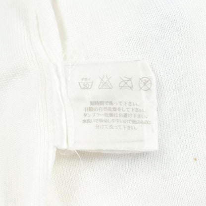 Chanel Knit CC Logo Short Sleeve Cotton Sweater — view 5