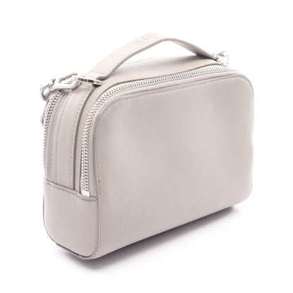 Loewe Crossbody Camera Bag Mini 2-Way Light Gray Leather — view 2