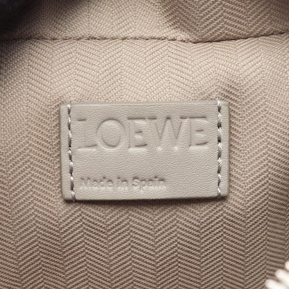 Loewe Crossbody Camera Bag Mini 2-Way Light Gray Leather — view 4